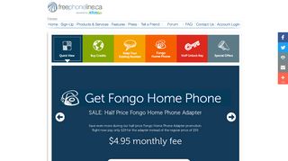 Purchase Long Distance Credits For Worldwide ... - FreePhoneLine.ca