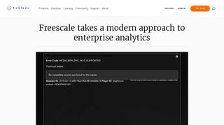 Freescale takes a modern approach to enterprise analytics | Tableau ...