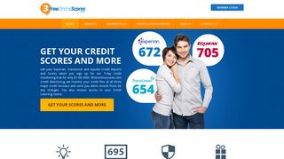 3FreeOnlineScores.com - Get Your Credit Score and More
