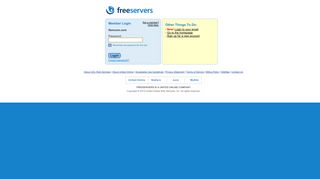 Member Login - FreeServers - Flemcom
