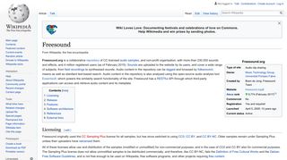Freesound - Wikipedia