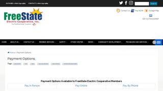 Payment Options | FreeState Electric Cooperative, Inc.