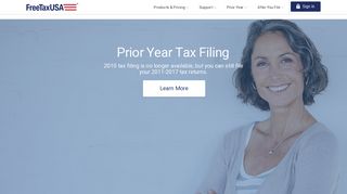 File Prior Year Federal Taxes (100% Free) on FreeTaxUSA®