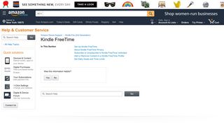 Amazon.com Help: Kindle FreeTime