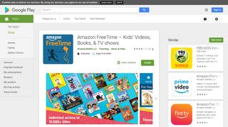 Amazon FreeTime – Kids' Videos, Books, & TV shows - Apps on ...