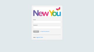 The New You Plan - Log in