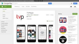 TVPlayer – Apps on Google Play
