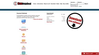Payment methods - FreeVoipDeal | Your favorite Voip provider