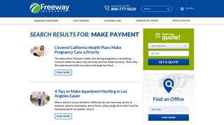 make payment - Freeway Insurance