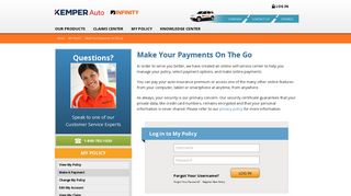 Pay Your Infinity Auto Insurance Policy Online