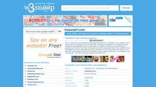 Freeweb7 - Freeweb7.com - Professional Free Web Hosting
