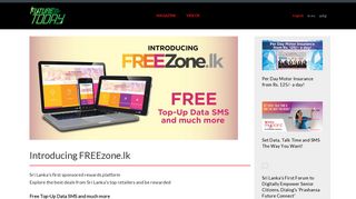 Introducing FREEzone.lk | TheFuture. Today. - Dialog