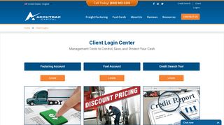 Client Login - Accutrac Capital