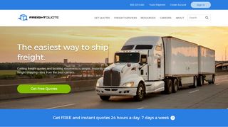 Freightquote: Freight Shipping Quotes | LTL, Truckload, Intermodal ...