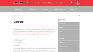Careers | Freightroute