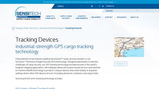 Tracking Devices - Sensitech