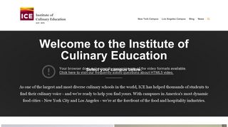 Institute of Culinary Education | NYC & LA Cooking School