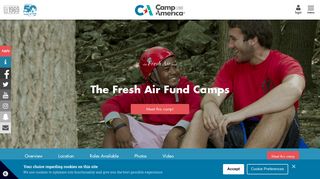 The Fresh Air Fund Camps - Camp America