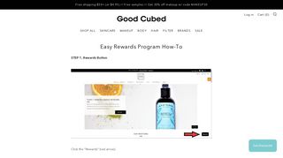 Easy Rewards Program How-To – Good Cubed