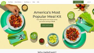 HelloFresh: Get Cooking | Meal Kit Delivery | Order Food