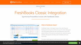 Freshbooks Classic Online Accounting Software - Integration ...