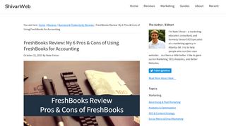 FreshBooks Review: My 6 Pros & Cons of Using FreshBooks for ...