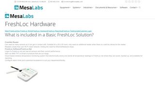 FreshLoc Hardware | Mesa Labs
