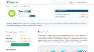 FreshMail Reviews and Pricing - 2019 - Capterra