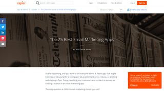 The 25 Best Email Marketing Apps in 2018 - The Ultimate Guide to ...
