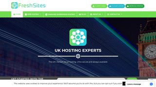 UK Based Website Hosting - Cloud Website Hosting from FreshSites ...