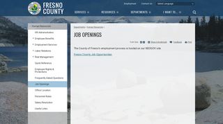 Job Openings | County of Fresno