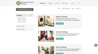 Checking Accounts | Fresno, CA | Fresno First Bank