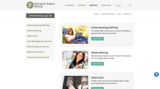 Banking Services | Fresno, CA | Fresno First Bank