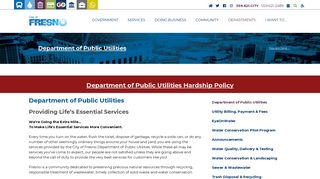 Department of Public Utilities | City of Fresno
