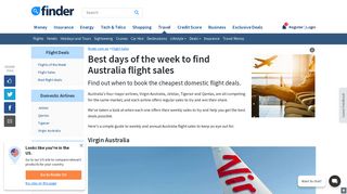 Best days of the week to find Australia flight sales | finder.com.au