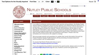 Parent Portal - Nutley Public School District