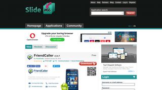 FriendCaller | SlideME