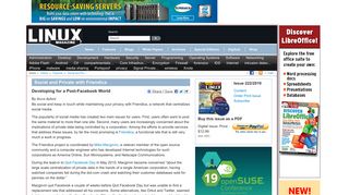 Social and Private with Friendica » Linux Magazine