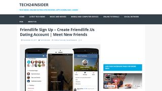Friendlife Sign Up - Create Friendlife.Us Dating Account - Tech24insider