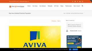 New Aviva Individual Protection Proposition – Home