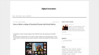 How to Make a collage of Facebook Friends with Friend Matrix - Digital ...