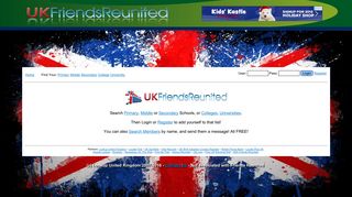 UK Friends Reunited - Getting friends reunited free of charge!