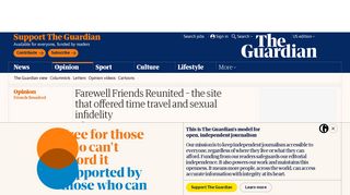 Farewell Friends Reunited – the site that offered time travel and sexual ...