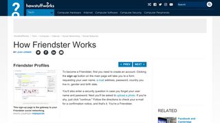 Friendster Profiles | HowStuffWorks