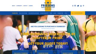 Yearbooks | Friesens Corporation