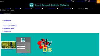 Online Services – Forest Research Institute Malaysia (FRIM)