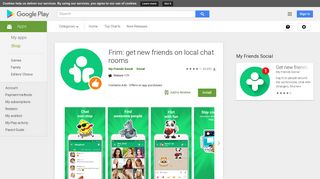 Frim: get new friends on local chat rooms - Apps on Google Play