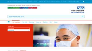Wexham Park | NHS Frimley Health Foundation Trust