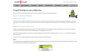 Fring SIP Settings for VoIP Setup and Configuration - VoIPVoIP
