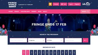 FRINGE WORLD Festival - 18 January - 17 February 2019